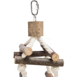 Дървена играчка с въже, Kула, TRIXIE