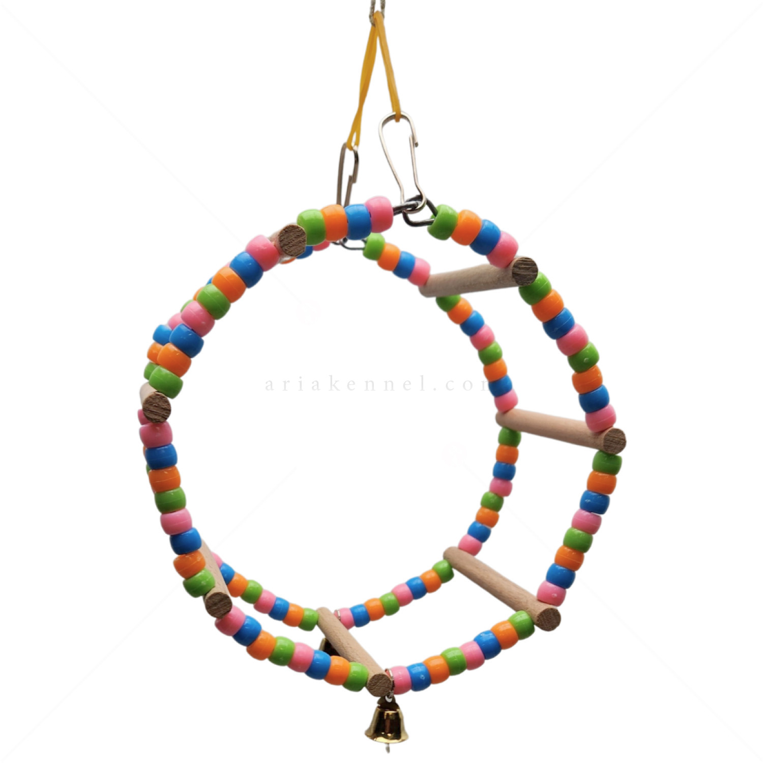 Кръгла люлка с цветни топчета и звънчета, AMAZONIA