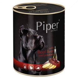 Piper Premium Adult 800 гр с телешки дроб и картофи