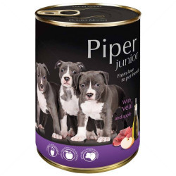Piper Premium Junior 400 гр с телешко месо и ябълки
