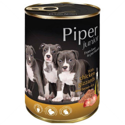 Piper Premium Junior 400 гр с пилешки воденички и кафяв ориз