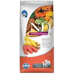 N&D Dog 10 кг Adult Medium&Maxi Salmon Tropical Selection