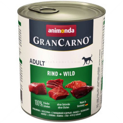 GranCarno Adult 800 гр Rind & Wild