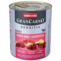 GranCarno Sensitive 800 гр Reines Rind & Kartoffeln