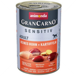 GranCarno Sensitive 400 гр Reines Huhn & Kartoffeln