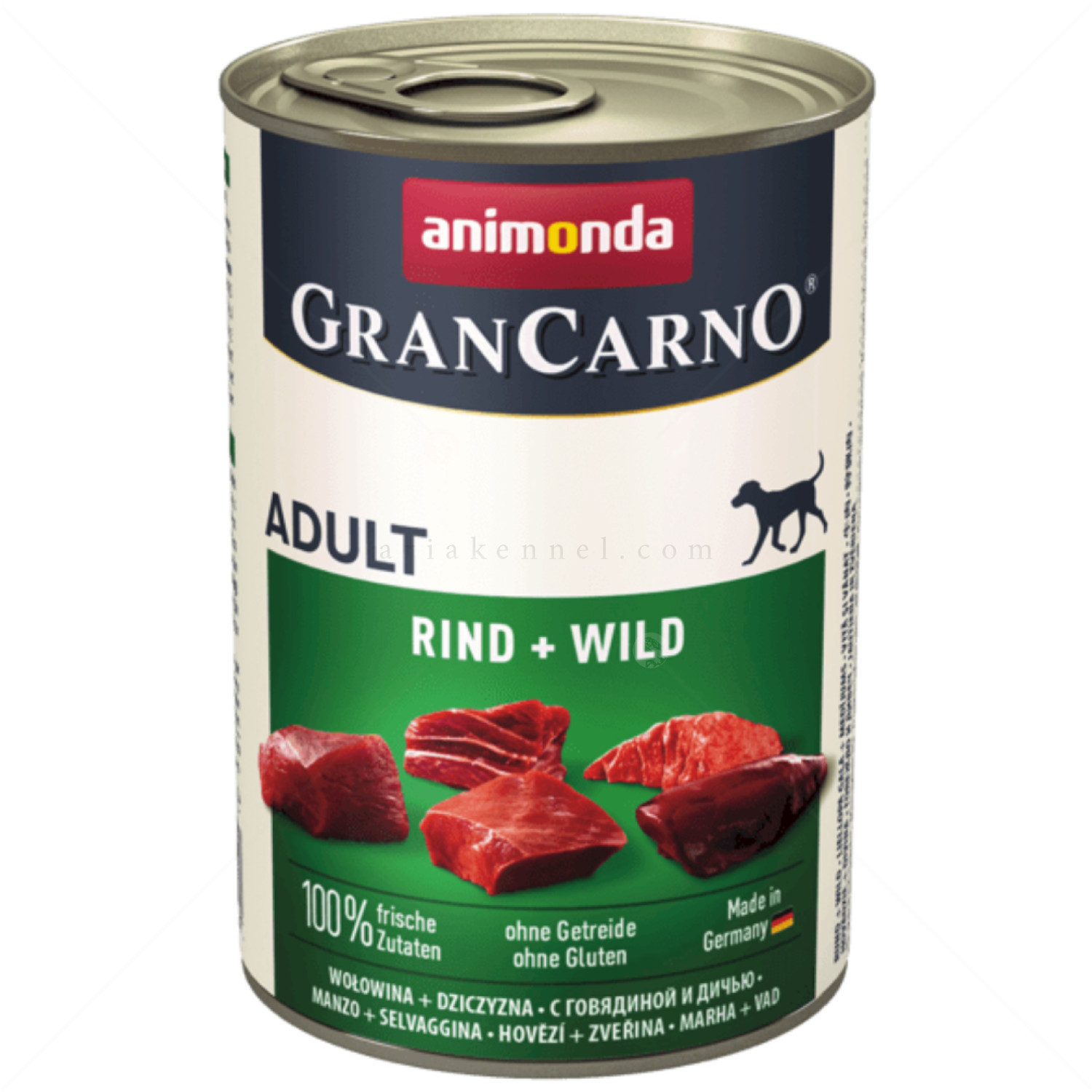 GranCarno Adult 400 гр Rind & Wild