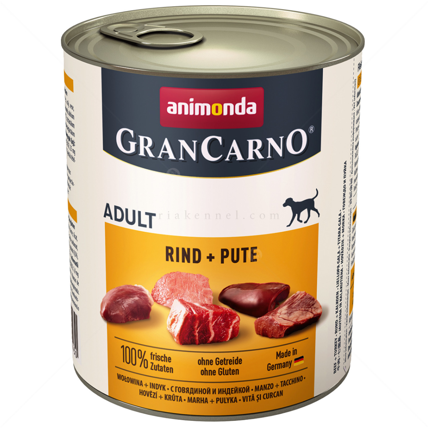GranCarno Adult 800 гр Rind & Pute