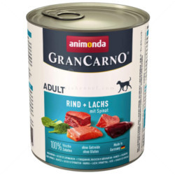 GranCarno Adult 800 гр Rind & Lachs & Spinat