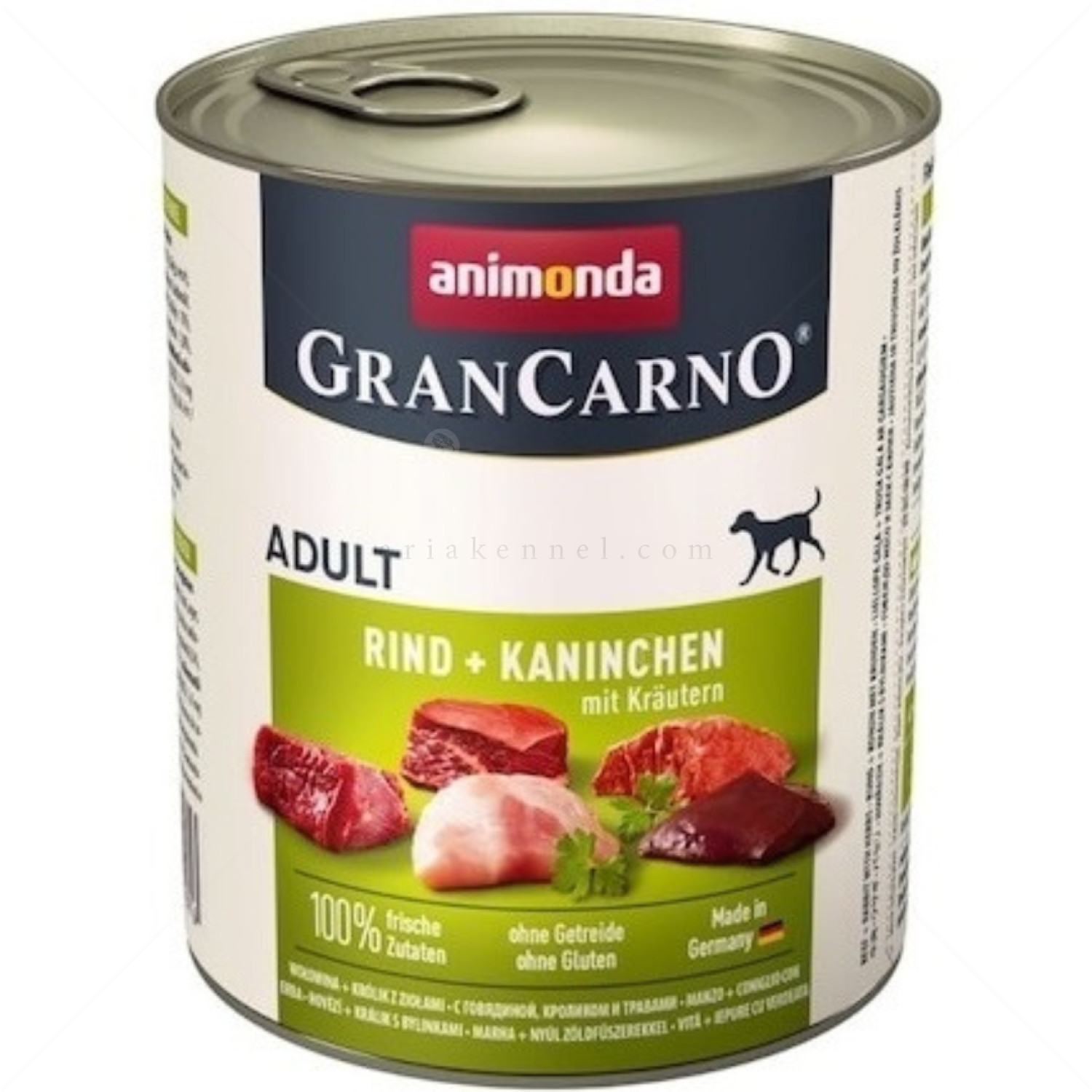GranCarno Adult 800 гр Rind & Kaninchen & Krautern