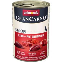 GranCarno Junior 400 гр Rind & Putenherzen