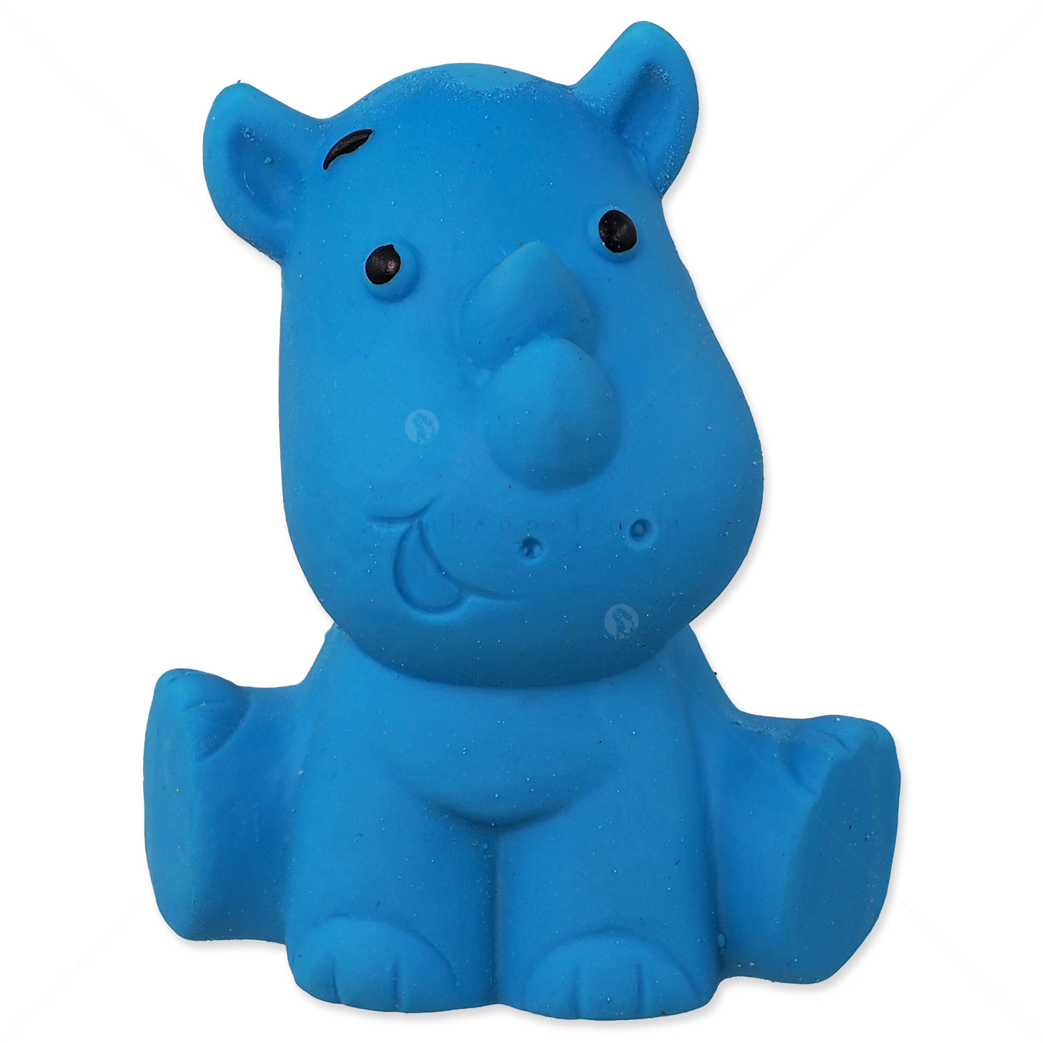 Латексова играчка Носорог, DOG FANTASY, синя