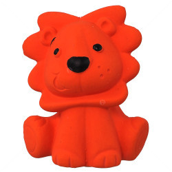 Латексова играчка Лъвче, DOG FANTASY, оранжева