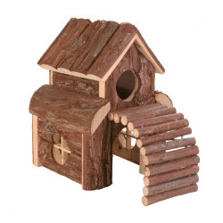 Дървена къщичка за малки гризачи TRIXIE Finn