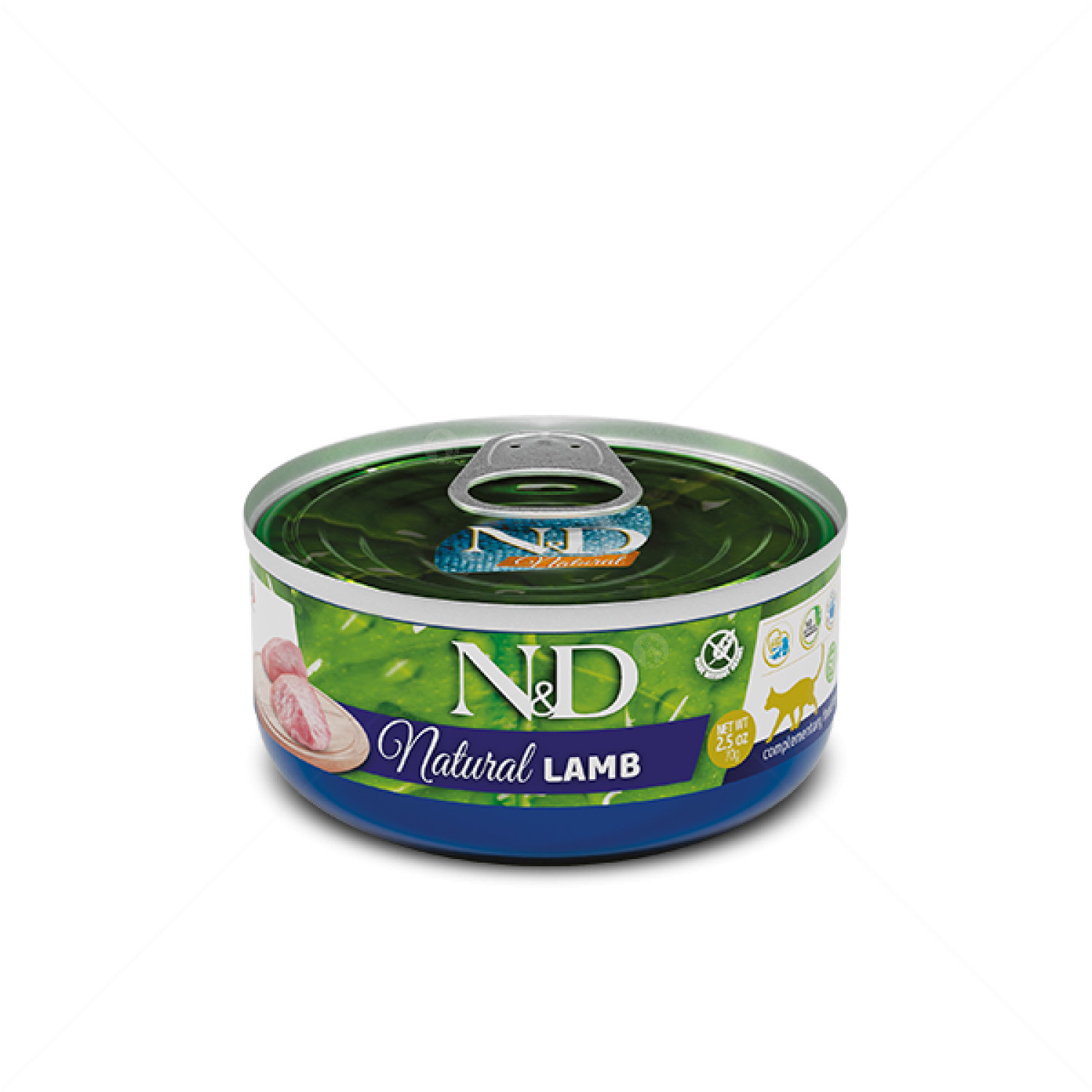 N&D Cat 6х70 гр Natural Meat Duo Menu