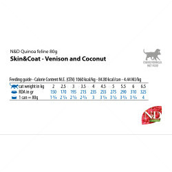 N&D Cat Quinoa Skin&Coat Venison 80 гр