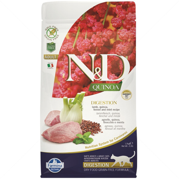 N&D Cat Quinoa Digestion Lamb 0.300 кг.