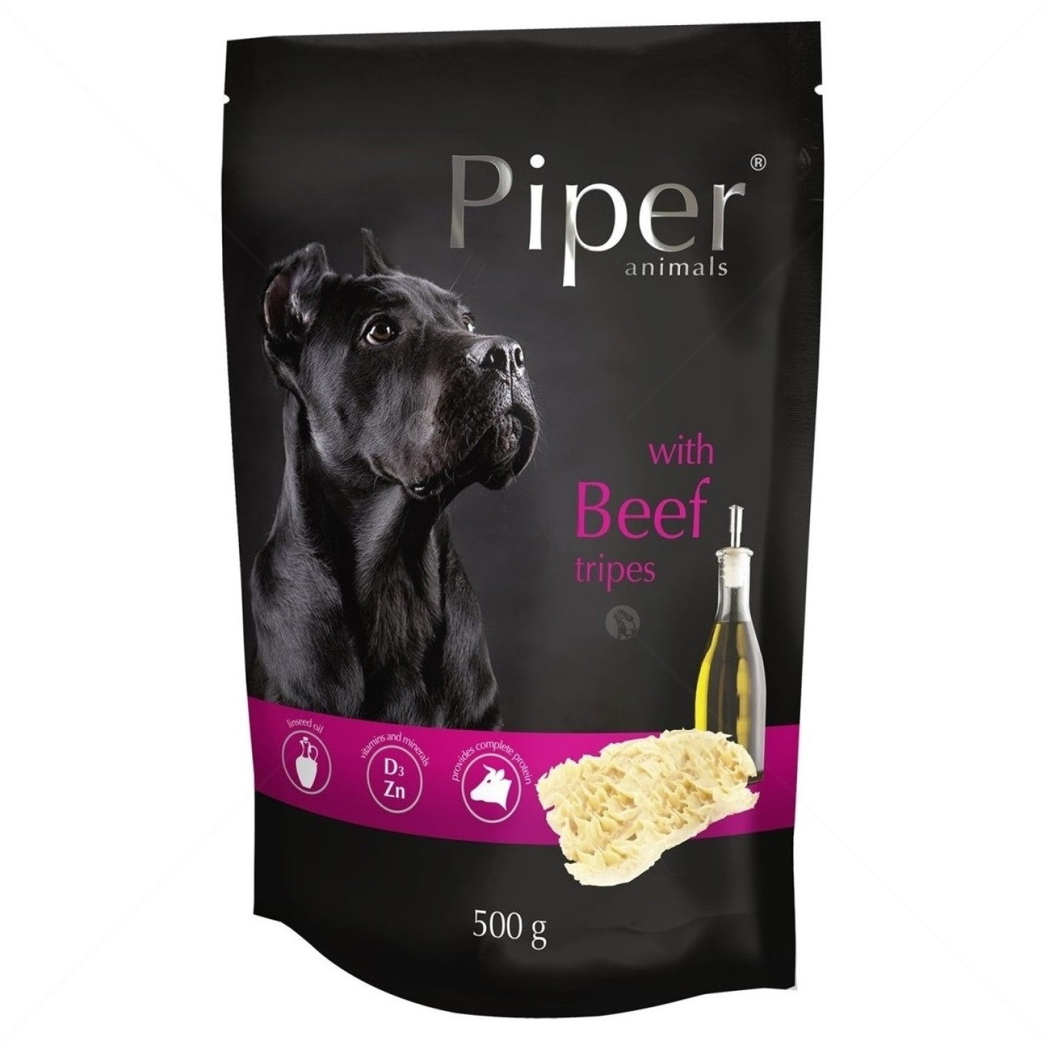 Piper Premium Adult 500 гр. с говеждо шкембе