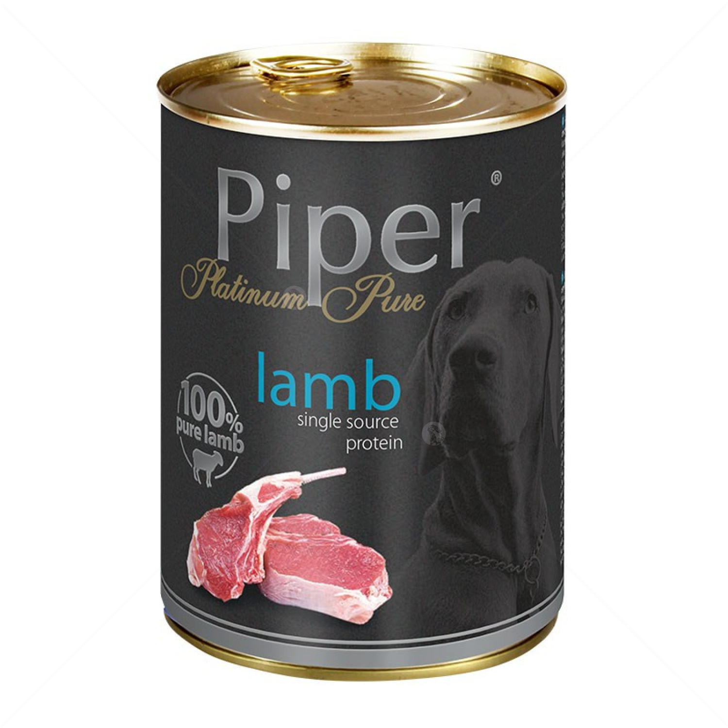 Piper Platinum Pure SP Adult 400 гр. с агнешко месо