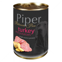 Piper Platinum Pure Adult 400 гр с пуешко месо и картофи