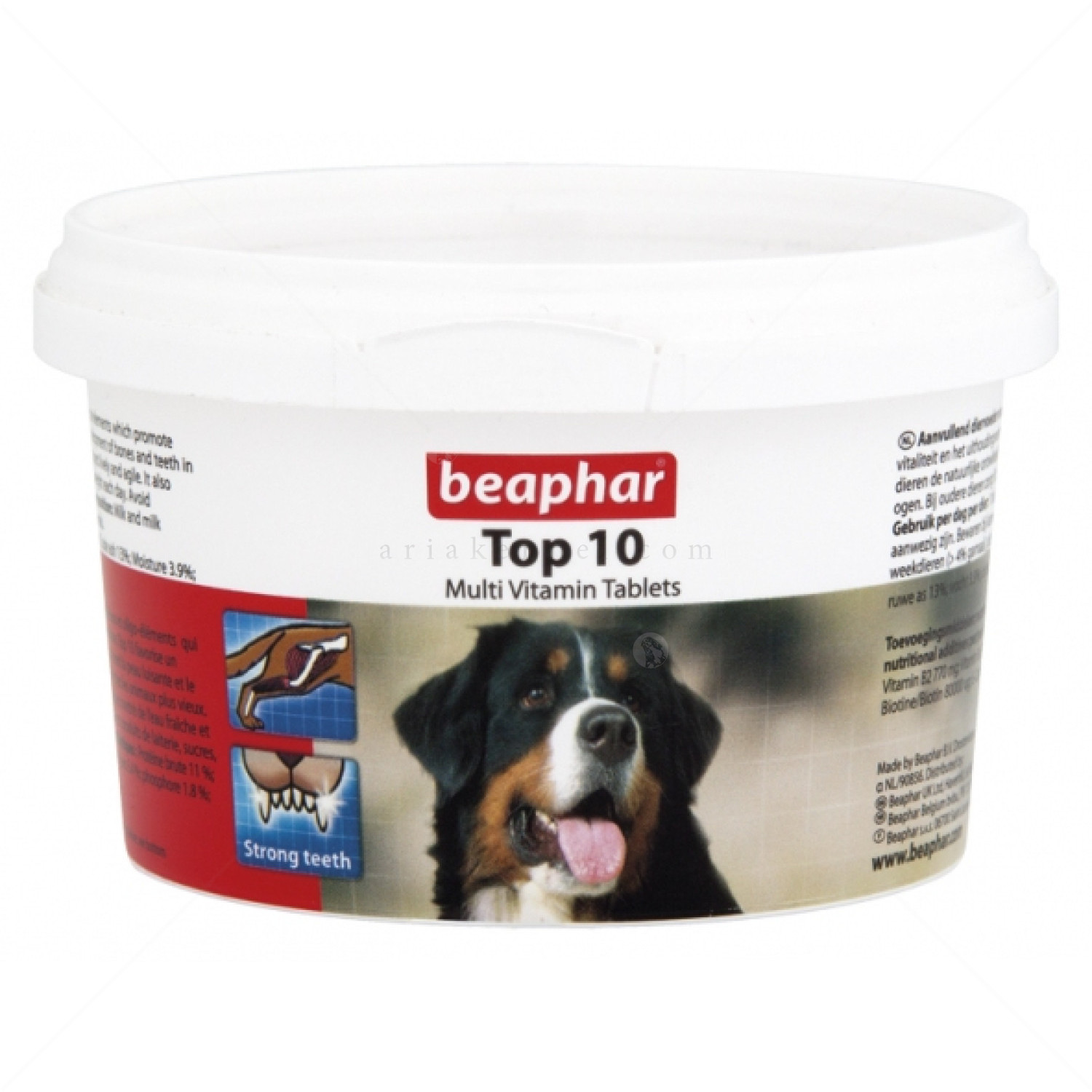 BEAPHAR Top 10 Мултивитамини за кучета, 180 бр