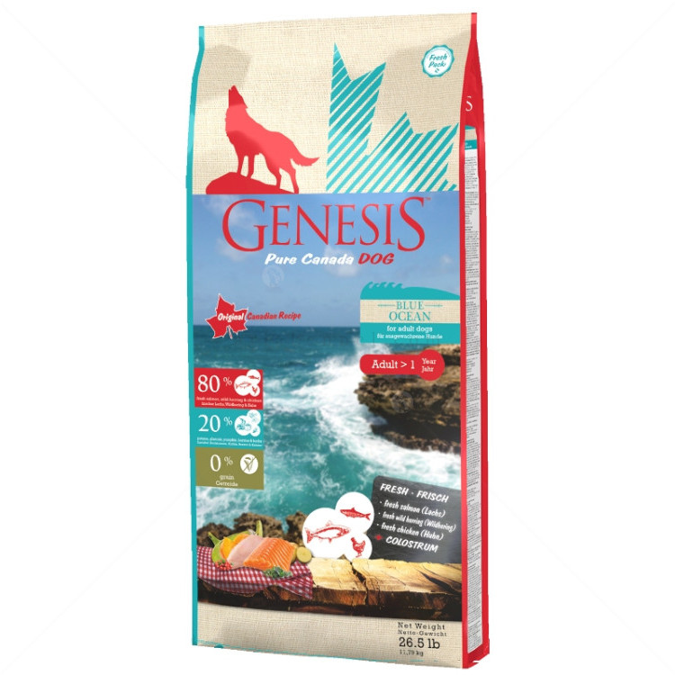 GENESIS Pure Canada Adult Blue Ocean Skin&Coat 11.790 кг.