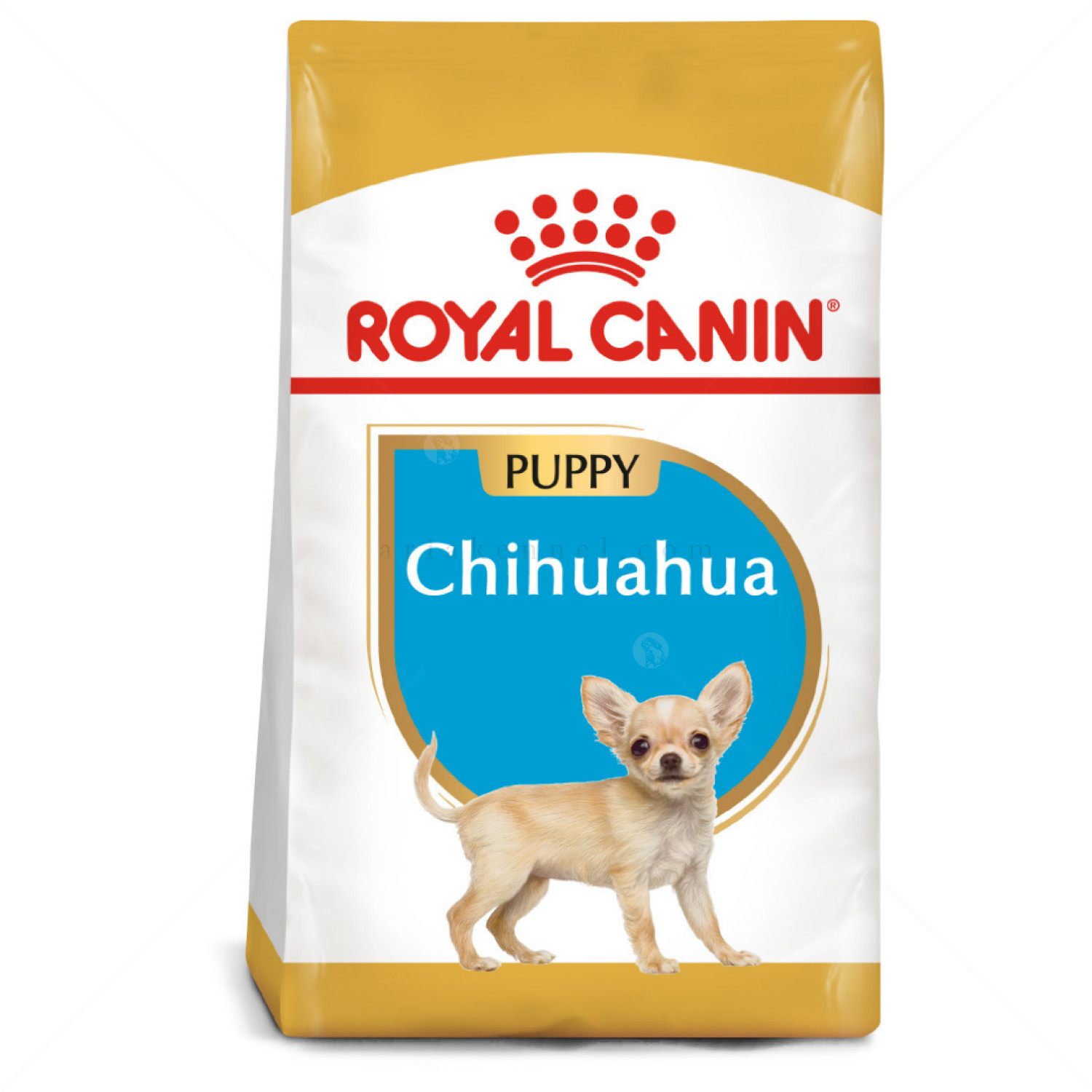Комплект ROYAL CANIN 0.500 кг. Chihuahua Puppy + ROYAL CANIN 85 гр. Mini puppy пауч + PERRITO 50 гр. Хапки пилешко месо