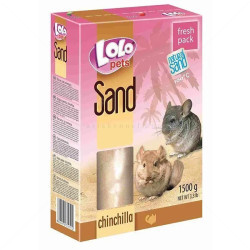 LOLO PETS Пясък за чинчили 1.5 кг.