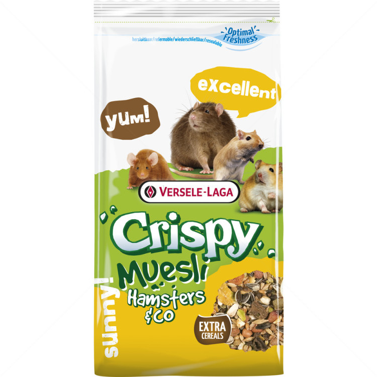 VERSELE LAGA Crispy Muesli Hamster & Co 0.400 кг.