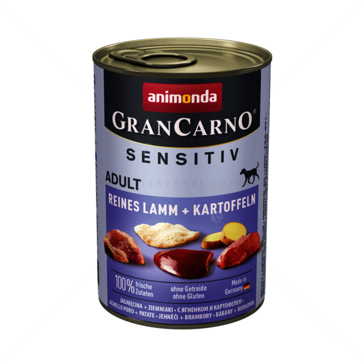 GranCarno Sensitive 400 гр. Reines Lamm & Kartoffeln