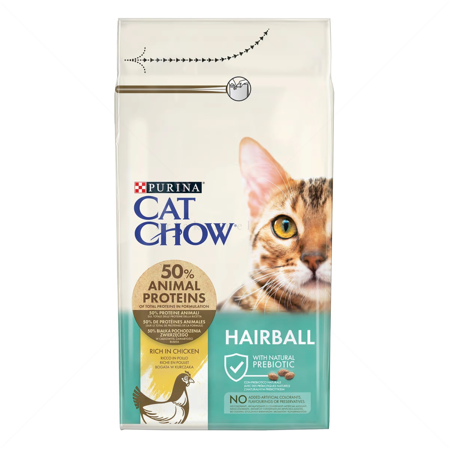 CAT CHOW Special Care 15 кг. Hairball с пилешко месо