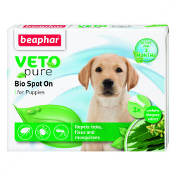 BEAPHAR Veto Pure Bio Spot on Puppy 3x1 мл. пипети