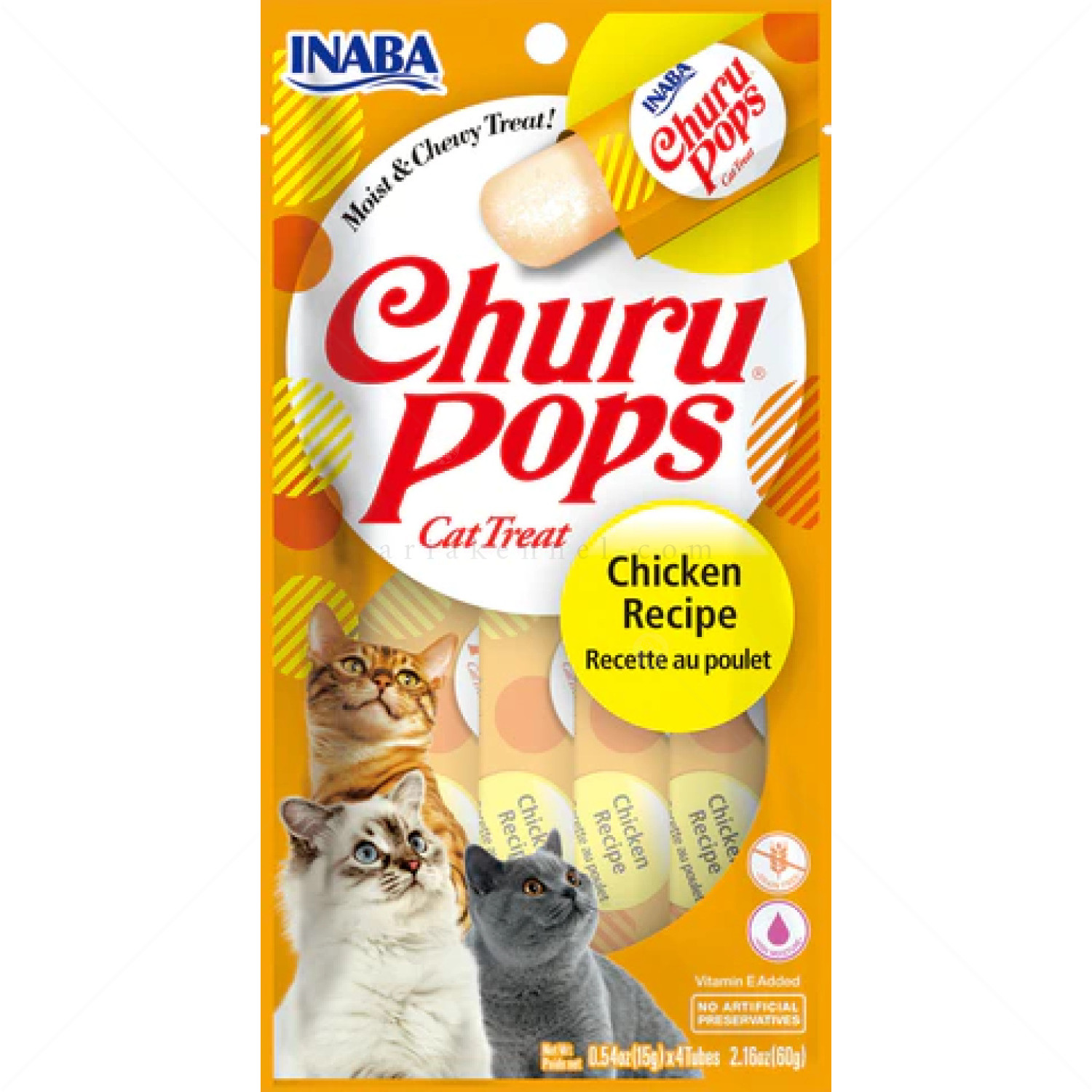 INABA Churu Pops 4x15 гр. фино желе с пилешко месо