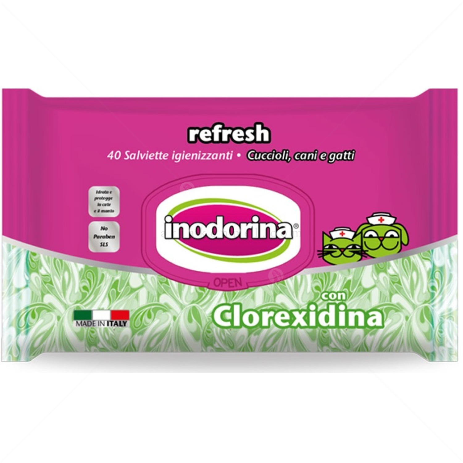 Хлорхексидинови мокри кърпи INODORINA