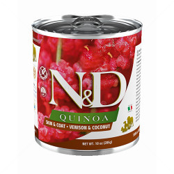 N&D Quinoa Dog 285 гр Skin&Coat Venison & Coconut