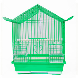 MINA PET Клетка за малки птици, зелена